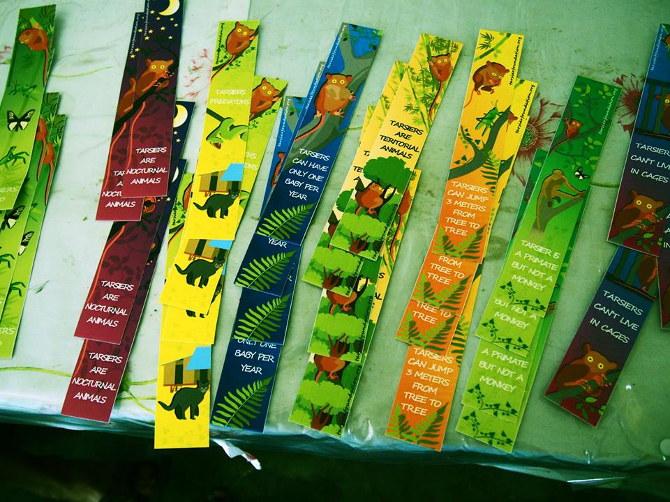 Tarsier information booklet contains interesting facts about the Philippine Tarsier
